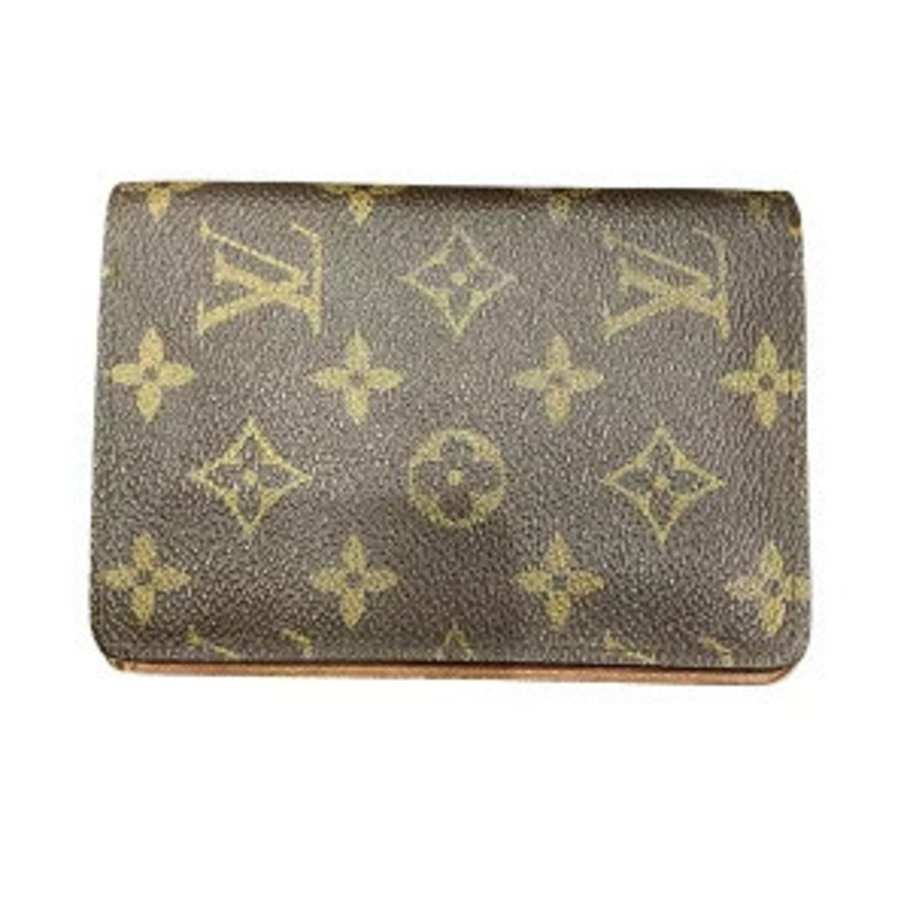 Louis Vuitton fold Portefeuille Monogram Identity Wallet Bi Brown